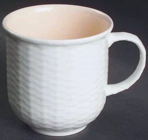 WEDGWOOD NANTUCKET BASKET TEA COFFEE CUP MUG 8 OZ 3" WHITE BONE CHINA BRAND NEW - Picture 1 of 5
