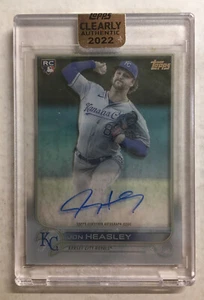2022 Topps Clearly Jon Heasley R/C Auto - Picture 1 of 2