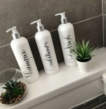 Mrs Hinch Pump Bottles. Bathroom Pump Bottles.Personalised Bathroom Pump Bottles