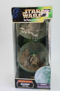 Star Wars The Power of The Force Dagobah Yoda Kenner Figurenset Power of The Fo - Bild 1 von 11