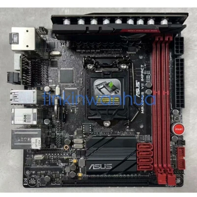 For ASUS MAXIMUS VII IMPACT Motherboard LGA 1150 DDR3 Mini-ITX Mainboard - Image 1 of 2