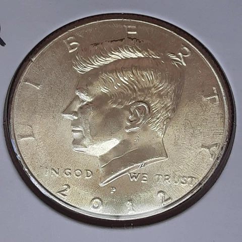 Kennedy Half Dollar Doubled Die Obverse Error Coin 2012-P Fed Res NIFC 50c U.S Cover