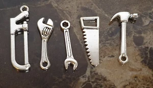 5 uds Miniatura Pequeño Metal Hágalo usted mismo Herramientas Joyería, Llavero para Hacer Martillos, Sierra, Tensor - Imagen 1 de 12