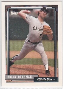 M) 1992 Topps Baseball Trading Card - Brian Drahman #231 - Bild 1 von 2