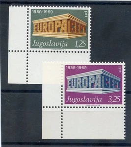 YUGOSLAVIA Sc 1003-4 (MI 1361I-62I)**VF NH EUROPA, PRIMERA IMPRESIÓN $12 - Imagen 1 de 1