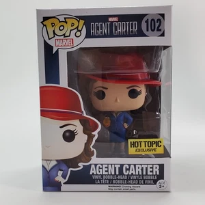 Funko Pop! Vinyl: Marvel - Agent Peggy Carter (w/ gold orb) - Hot Topic - Picture 1 of 7