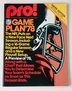PRO Football Magazine 49ers Edition, Nov. 27, 1977 - Picture 1 of 8