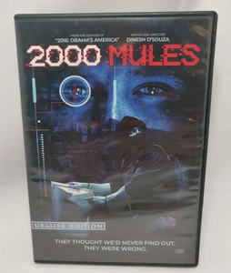 2000 Mules DVD by D'Souza Media - Political Documentary Deluxe Edition - Imagen 1 de 3