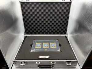 Yu-Gi-Oh! Set Drago Bianco Occhi Blu 25° Anniversario Ultimate Kaiba con Custodia - Foto 1 di 19