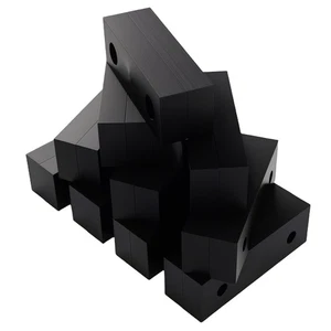 (PAQUETE DE 10) Juego de mordazas blandas de aluminio estándar de 6 x 2 x 1" para tornos Kurt de 6" - Imagen 1 de 13