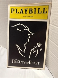 Beauty & The Beast Broadway Playbill Opening Season October 1994 Palace Theatre - Picture 1 of 6