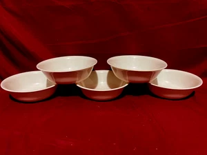 Cuencos de sopa/cereal beige arenisca Corelle 6 1/4" (juego de 5) EE. UU. - Imagen 1 de 2