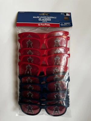 Los Angeles Angels Major League Baseball Sunglasses Gift Bag Party Favor 10 Pcs - Image 1 of 2