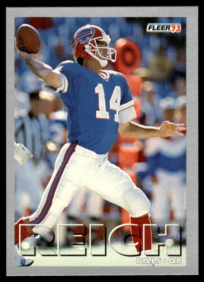 1993 Fleer Frank Reich Buffalo Bills #170 - Image 1 of 2