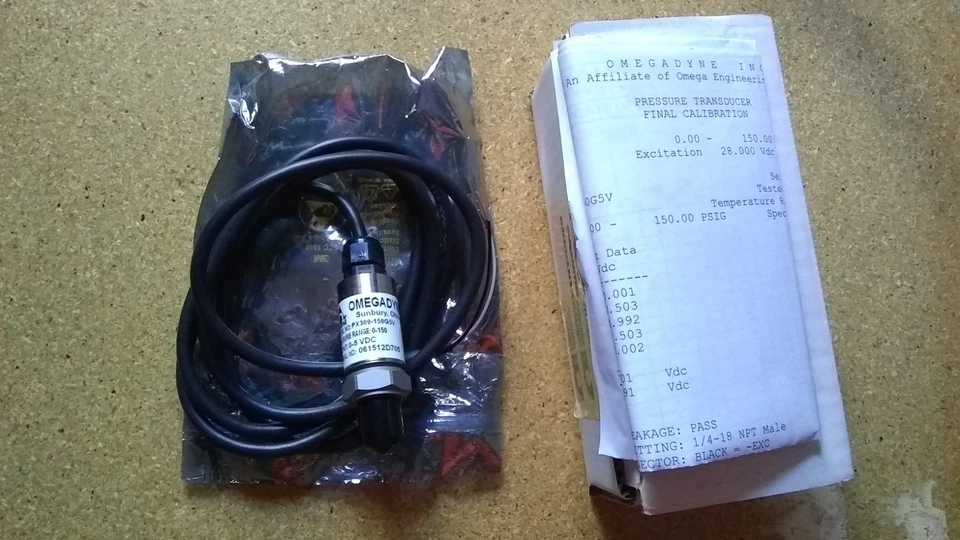 OMEGA PX309-150G5V Pressure Transducer - Image 1 of 1