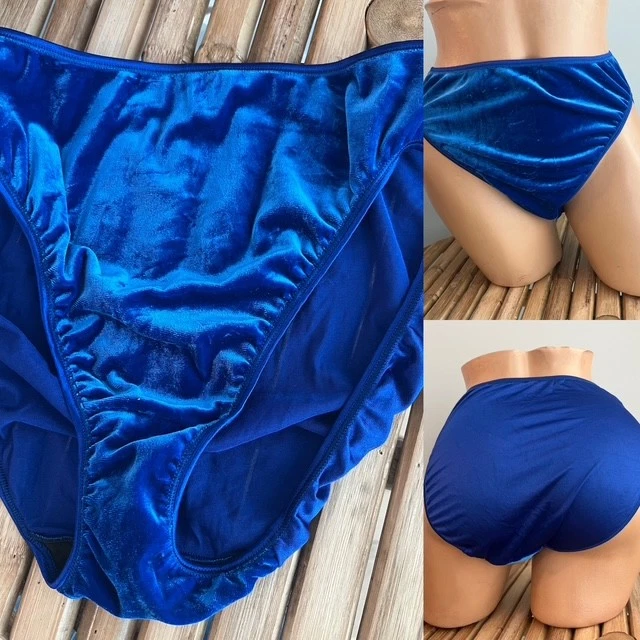BRAGAS DE BIKINI VINTAGE BY WARNERS VELVET BEWARE #55117 talla 7 Foto 1 de 1