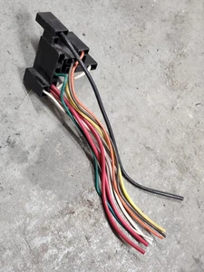 89 Corvette HEADLIGHT SWITCH WIRING CONNECTOR Pigtail 84 86 87 88 85 GM - Picture 1 of 2