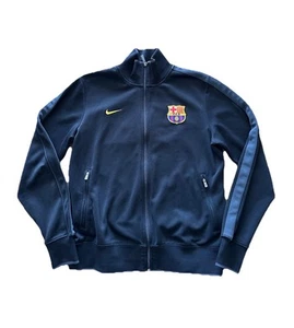 Barcelona Nike Jacke FCB Futbol Fußball Trainingsanzug Reißverschluss Large 2011 Camp Nou - Bild 1 von 12