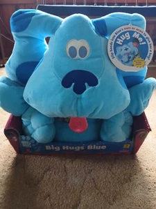 Vintage Blues Clues Big Hug Blues .2001. Nuevo en paquete - Imagen 1 de 4