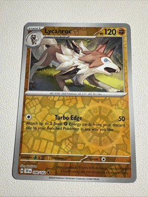 Lycanroc 090/162 Sv05: Temporal Forces Reverse Holo - Image 1 of 2