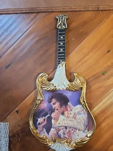 BRADFORD EXCHANGE ELVIS PRESLEY INTRATTENITORE DEL SECOLO 1973 ALOHA DA... - Foto 1 di 5