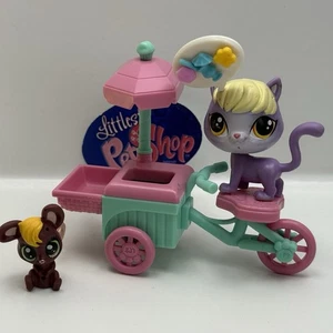 DELILAH BARNSLEY CAT #224 W/ Acc - Authentic Littlest Pet Shop - Hasbro LPS - Picture 1 of 5