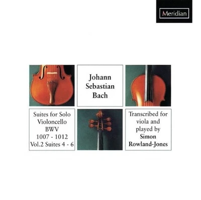 Bach: Solo Cello Suites (arranged for viola), BWV1010-1012 -  CD QGVG The Cheap - Image 1 of 2