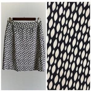 Banana Republic Rock marineblau weiß Geo-Print Sloan-Fit Mini maritim adrett 4P - Bild 1 von 7