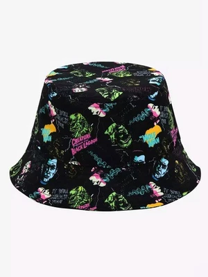 Sombrero cubo Universal Studios Monsters (tema candente) *NUEVO* sin etiquetas talla única Foto 1 de 4