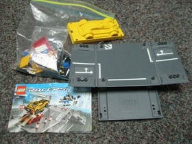Lego RACERS Chopper Jump With Fold Out Track - Set 8196 w/ instructions NO BOX
