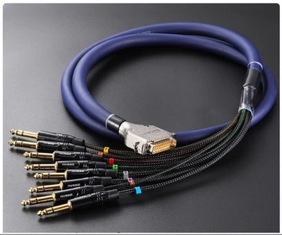 DB25 1/4" TRS Budget Snake Cable Durable Reliable for Audio DTP-802 upgrade RH - Image 1 of 4