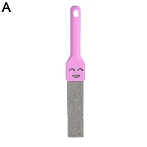 Toilet Pumice Stone Cleaning Brush Stick Bowl Cleaner Removes St D3P7 Dirt U1H2 - Picture 1 of 16