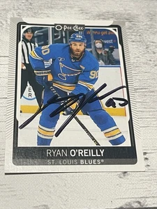 Ryan O’ Reilly Signed Card OPC O-PEE-CHEE JSA COA IP Auto St. Louis Blues a - Picture 1 of 3