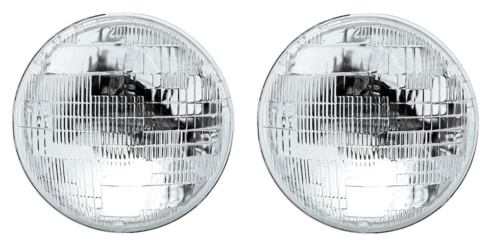 Пара герметичных галогенных стеклянных фар 7 дюймов 12 В для Ford - Изображение 1 из 4