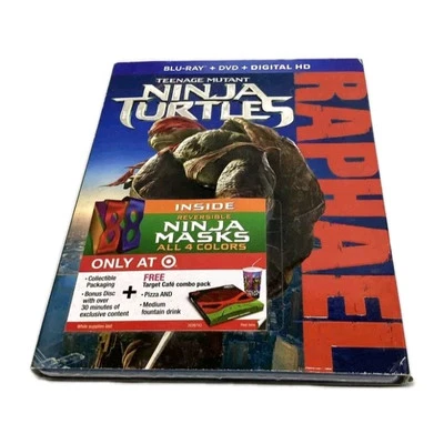 Teenage Mutant Ninja Turtles Target Exclusive Raphael Cover Blu-ray Sealed - Image 1 of 4