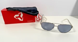 Ryders Spitfire - Chrom - Gläser grau/silber Blitz verspiegelt - Neu im Karton - Bild 1 von 5