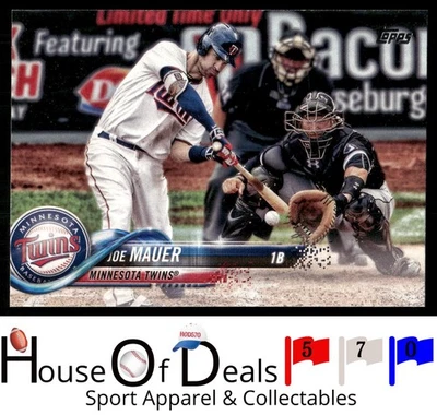 2018 Topps #231 Joe Mauer Minnesota Twins Card - Image 1 of 2