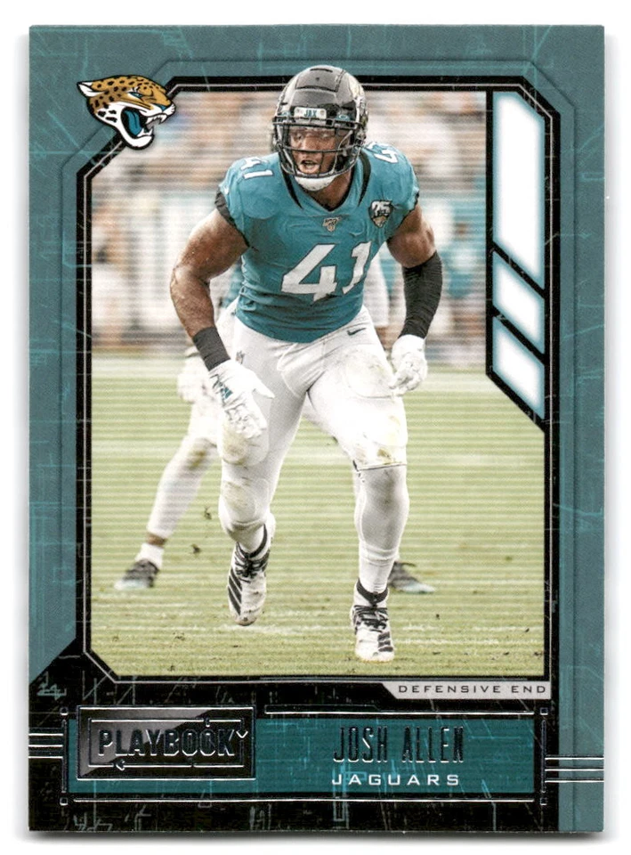 Josh Allen 2020 Panini Playbook FOOTBALL #18 Jacksonville Jaguars - Image 1 of 2
