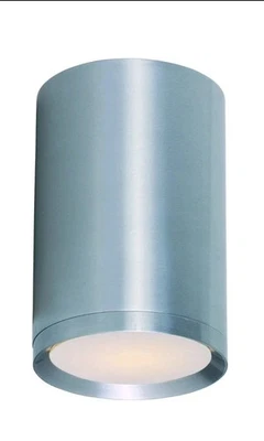 Maxim Lighting 6100AL Lightray 1-Light Brushed Aluminum Outdoor Flush Mount /... - Image 1 of 4