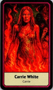 2025 Zendecks Horror art CARRIE WHITE card Free Ship - Picture 1 of 2