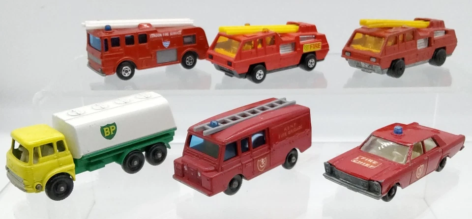 Konvolut mit 6x alten Matchbox Lesney/Superfast Modellen - 60/80iger Jahre - Bild 1 von 4