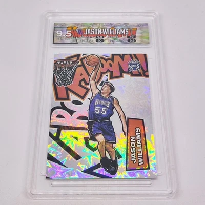 2021-22 Panini Crown Royale Kaboom #17 JASON WILLIAMS HGA 9.5!! Estado perfeito - Imagem 1 de 2