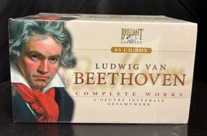 NEW Ludwig Van Beethoven 85 CD Box Set Complete Works Brilliant Classics - Picture 1 of 2