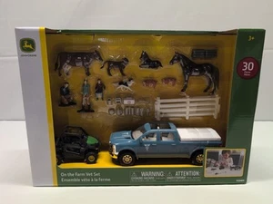 John Deere 1:32 Scale LP85798 On-the-Farm Vet Toy Set - Picture 1 of 6