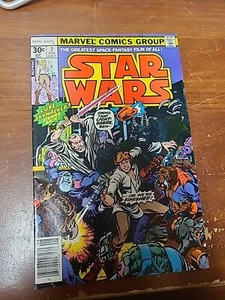 Star Wars #2 Marvel Comic 1977 Reprint Star Wars 30 Cent - Bild 1 von 12