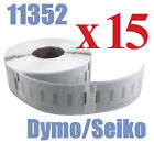 15x Rolls Suit Dymo Seiko 11352 Address Label 25x54mm LabelWriter 450Turbo 450