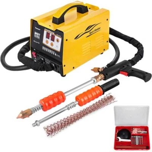 Extractor de abolladuras de soldadura por puntos 3000 vatios perno soldador kit de máquina de reparación de abolladuras 110 voltios - Imagen 1 de 8