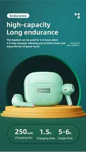 Original Lenovo LP40 Pro TWS Earphones Wireles Bluetooth 5.1 Sport Noise headset - Picture 1 of 14