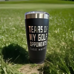 Bicchiere in metallo Tears Of My Golf Opponents (ancora caldo) 24 oz ⛳️ - Foto 1 di 10