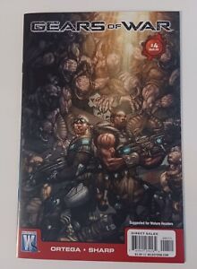 Gears of War #4, Wildstorm Comics, mars 2009, couverture variante de jeu vidéo